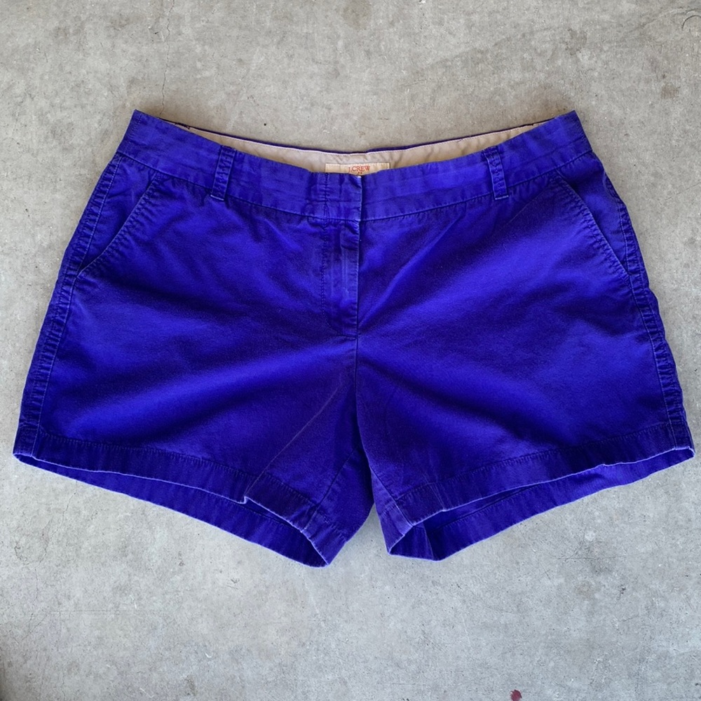 J. Crew Purple Shorts (size 14)